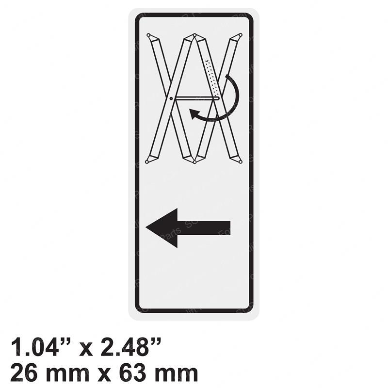 DECAL - SAFETY PROP JL1001220430 jl1001220430 product image