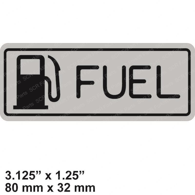 DECAL FUEL NI51232-82001 ni51232-82001 product image