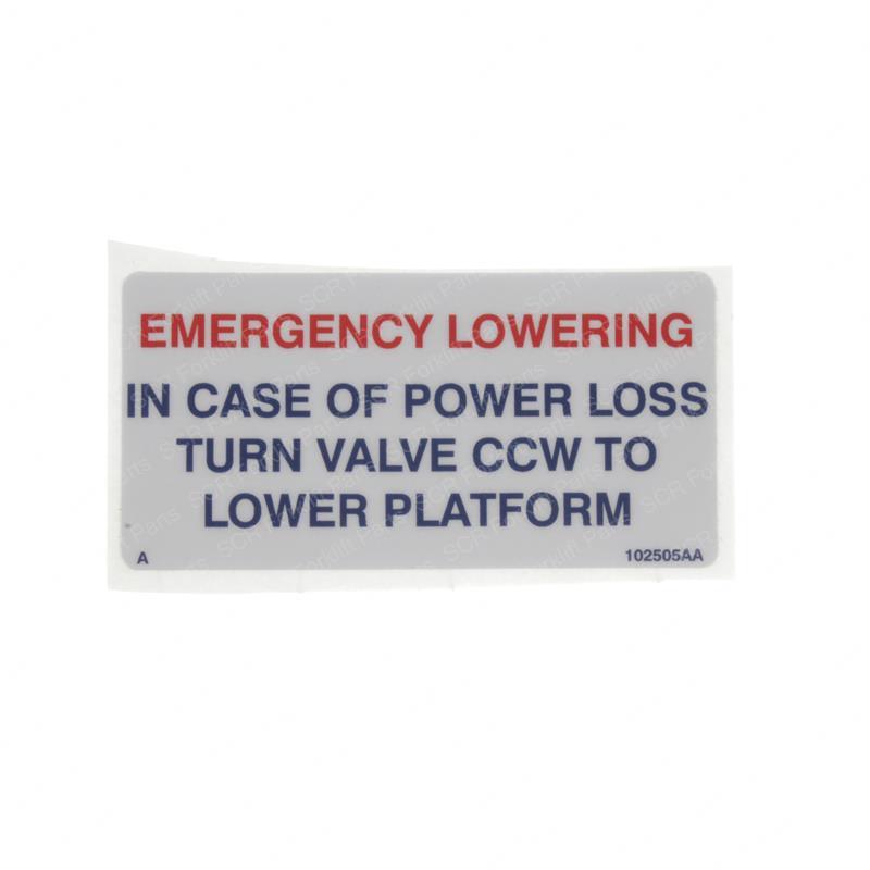 DECAL VALVE GNSJ102505 gnsj102505 product image