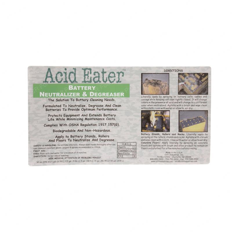 LABEL - NEUTRALIZER + DEGREASER SY1004-004-LABEL sy1004-004-label product image