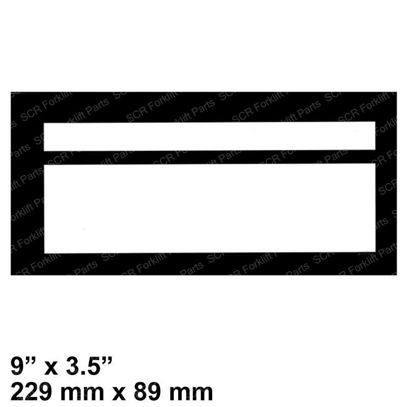 DECAL STRIPES 8.75X3.5 GN37093GT gn37093gt product image