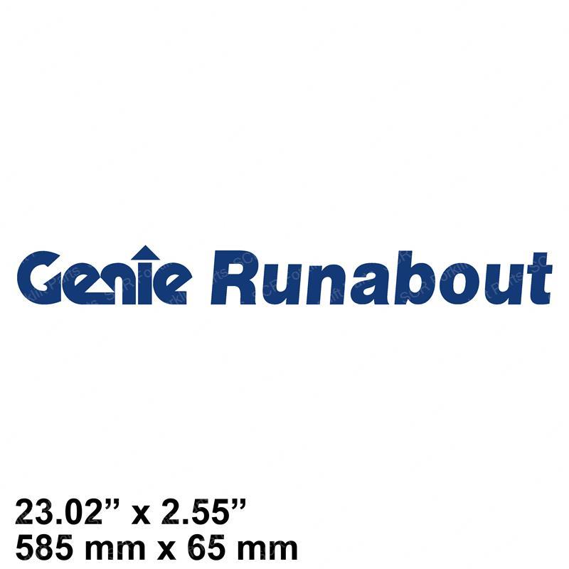 DECAL - GENIE RUNABOUT JL72184GT jl72184gt product image