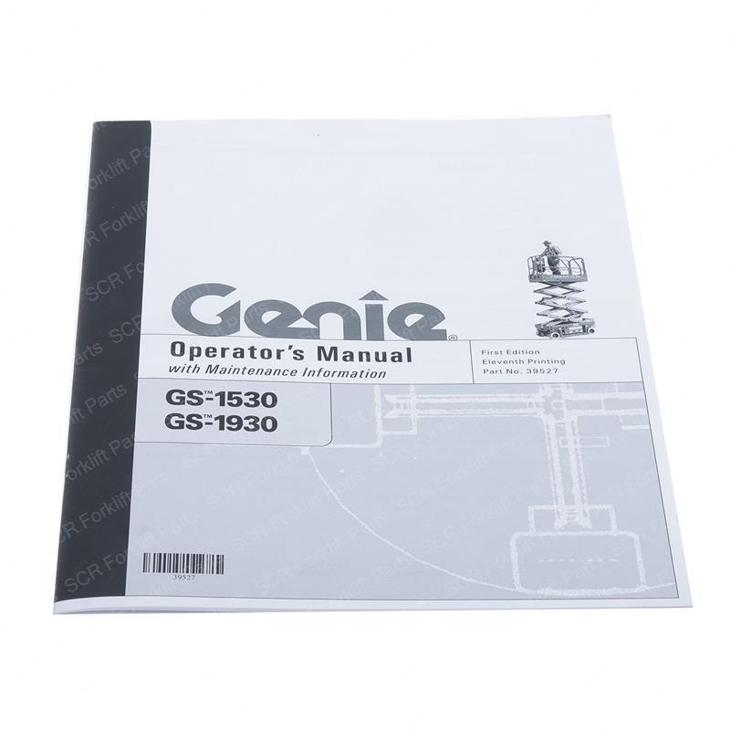 MANUAL OPERATORS GS15301930 GN39527GT gn39527gt product image
