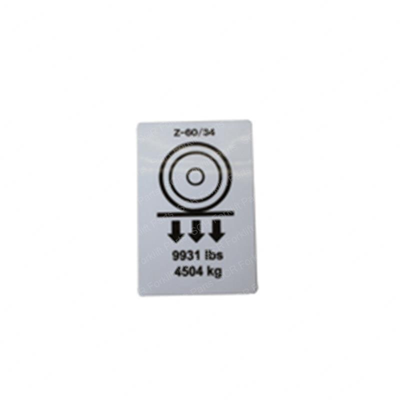 DECAL LABEL WHEEL LOAD Z60 GN114244GT gn114244gt product image