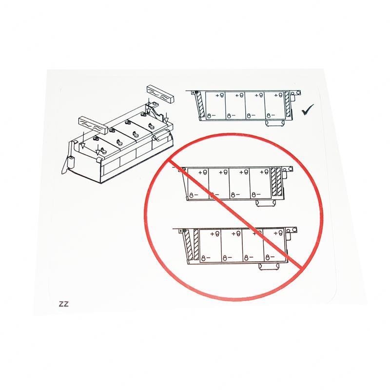 DECAL - BATTERY INSTALLATION GNSJ128161AB gnsj128161ab product image