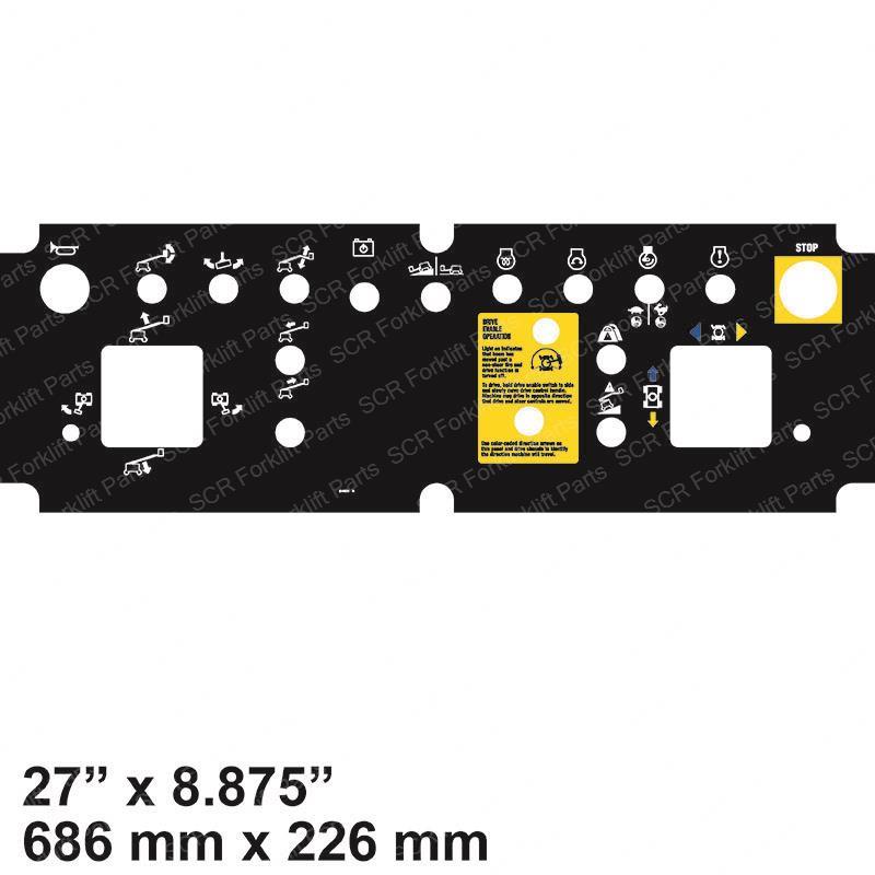 DECAL- S40 TIER IV PBOX JLGN824522GT jlgn824522gt product image