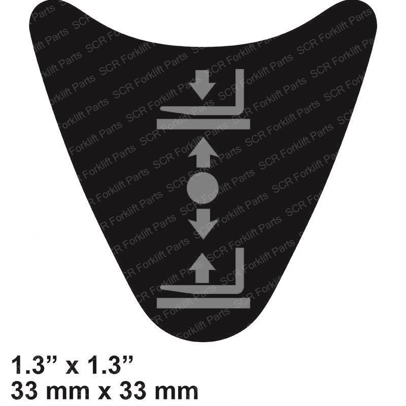 DECAL - FORK CONTROLS LI0009381090 li0009381090 product image