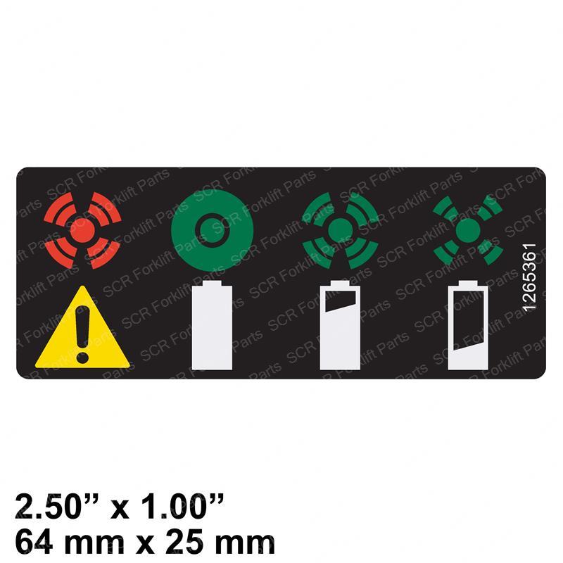 DECAL BATTERY CHARGER GN1265361GT gn1265361gt product image