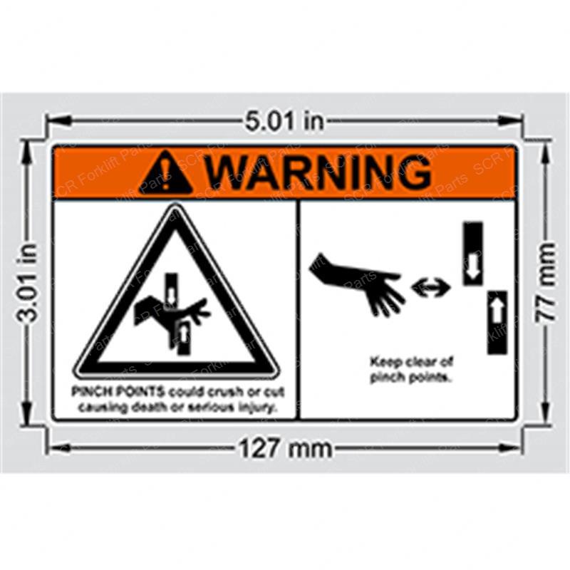 DECAL - PINCH POINT SY1230868 sy1230868 product image