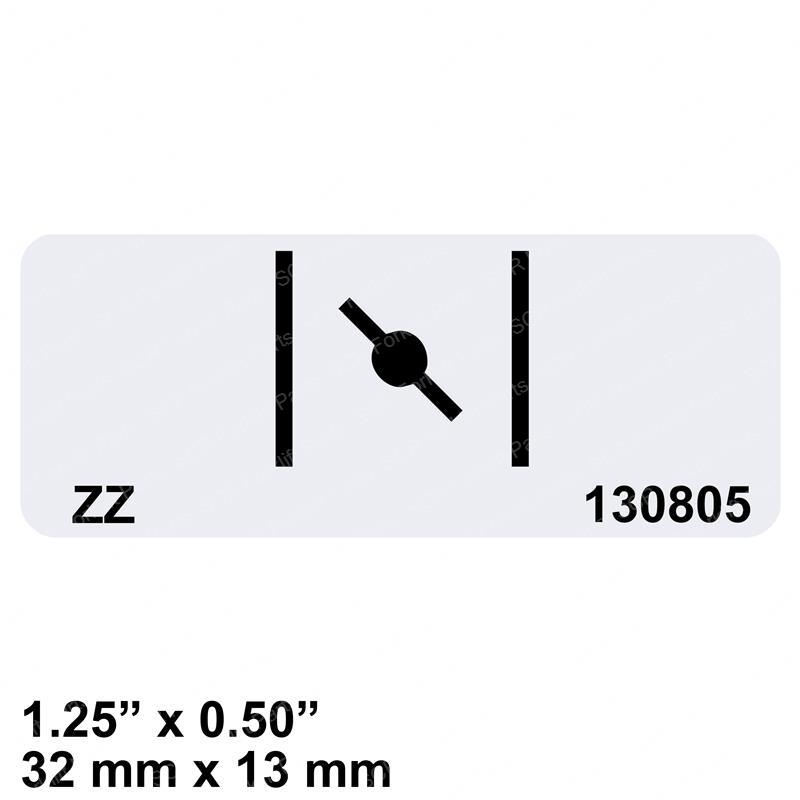DECAL - CHOKE SY1230651 sy1230651 product image