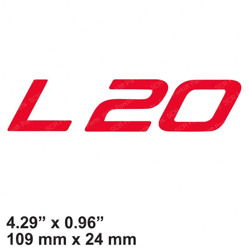 DECAL - L 20 LI11734391003 li11734391003 product image