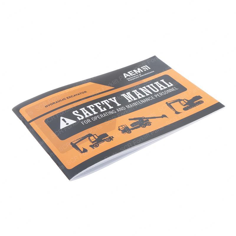MANUAL - SAFETY, HYDRAULIC EXC SY1241344 sy1241344 product image