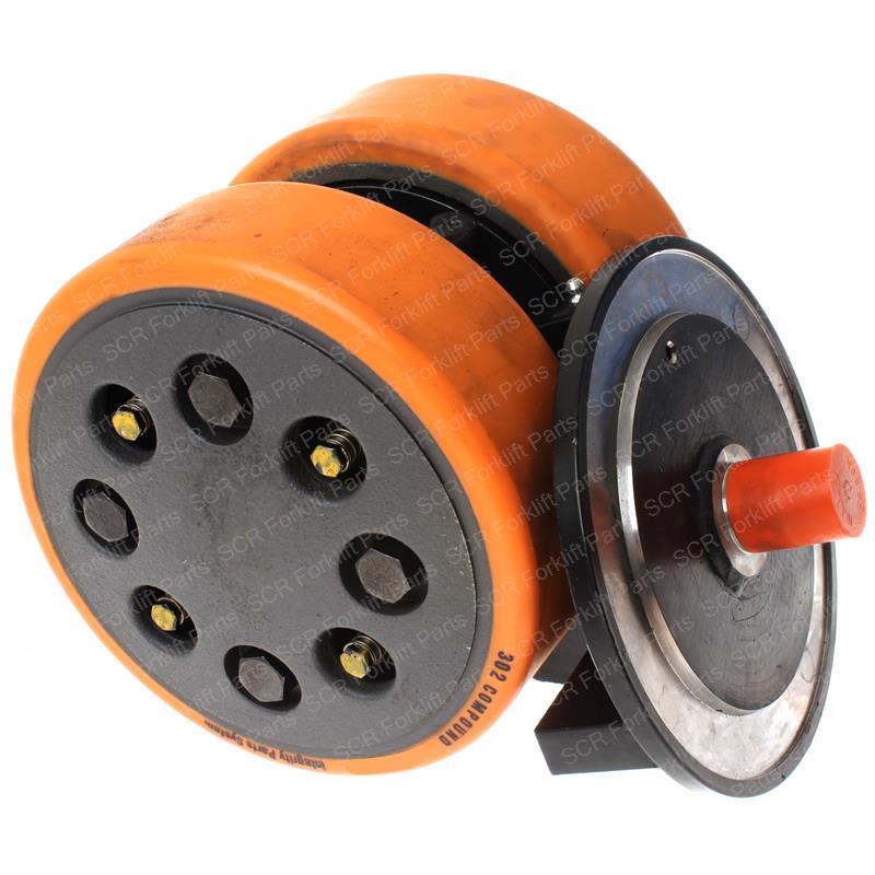 CASTER AND BRAKE ASSEMBLY CR128831S1 cr128831s1 product image