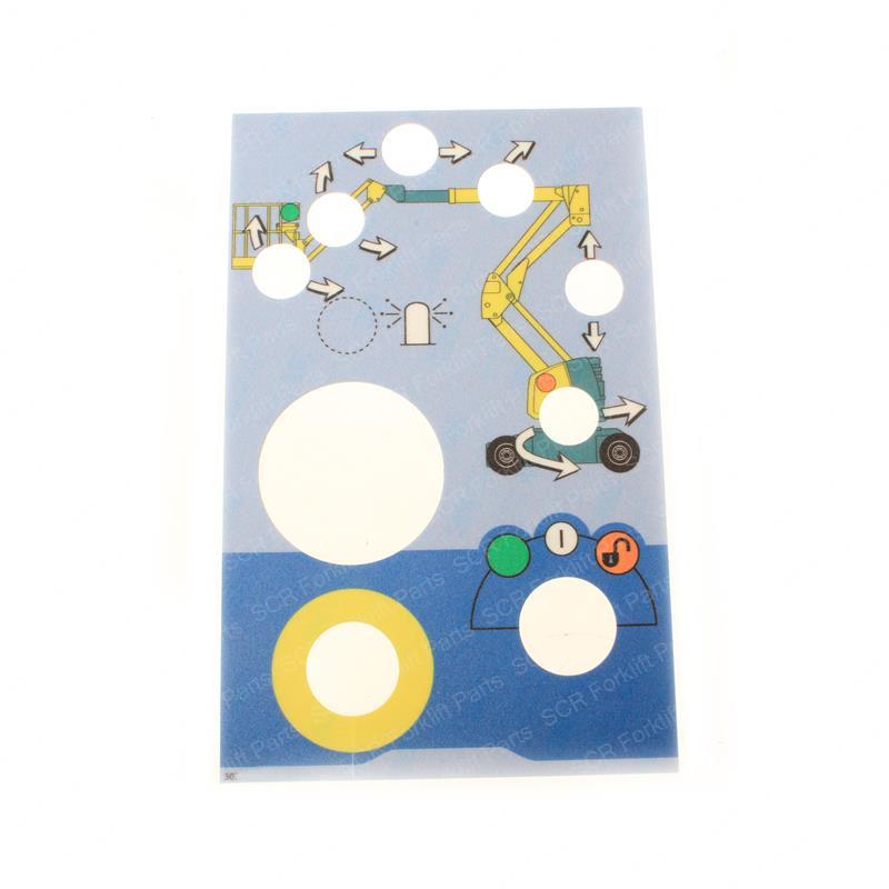 DECAL - CONTROL BOX CR307P218030 cr307p218030 product image