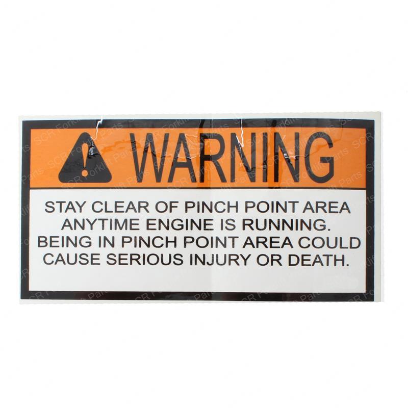 DECAL - WARNING JL91143282 jl91143282 product image