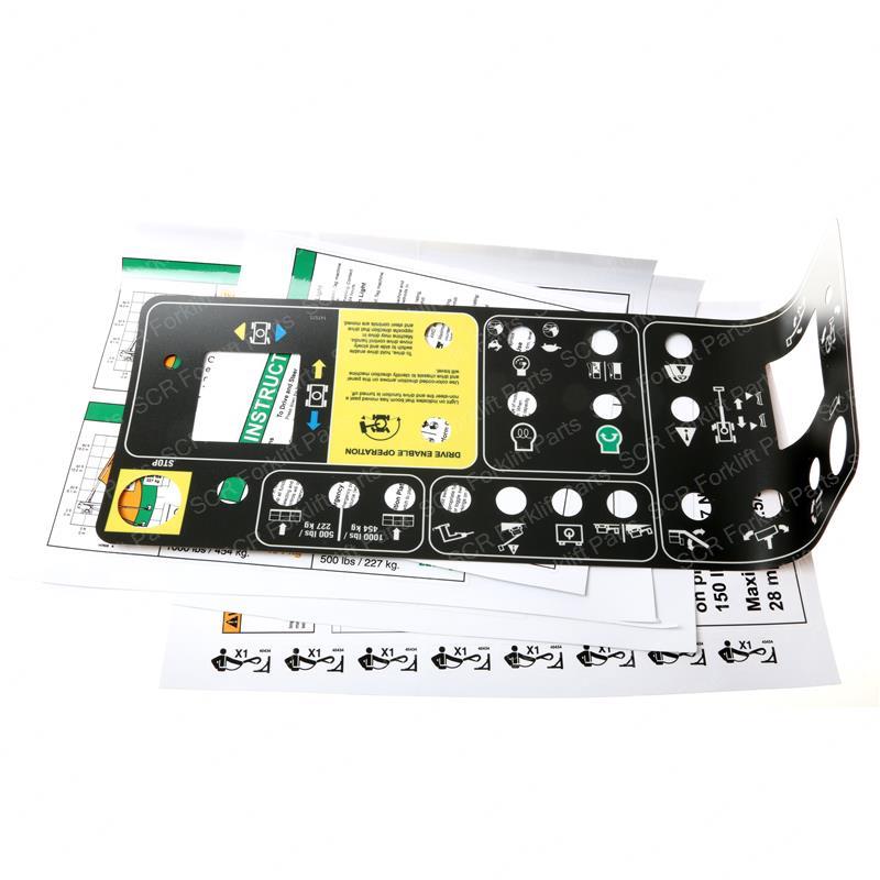 DECAL KIT-S60X-PLAT-WRD-ANSI GN162022GT gn162022gt product image