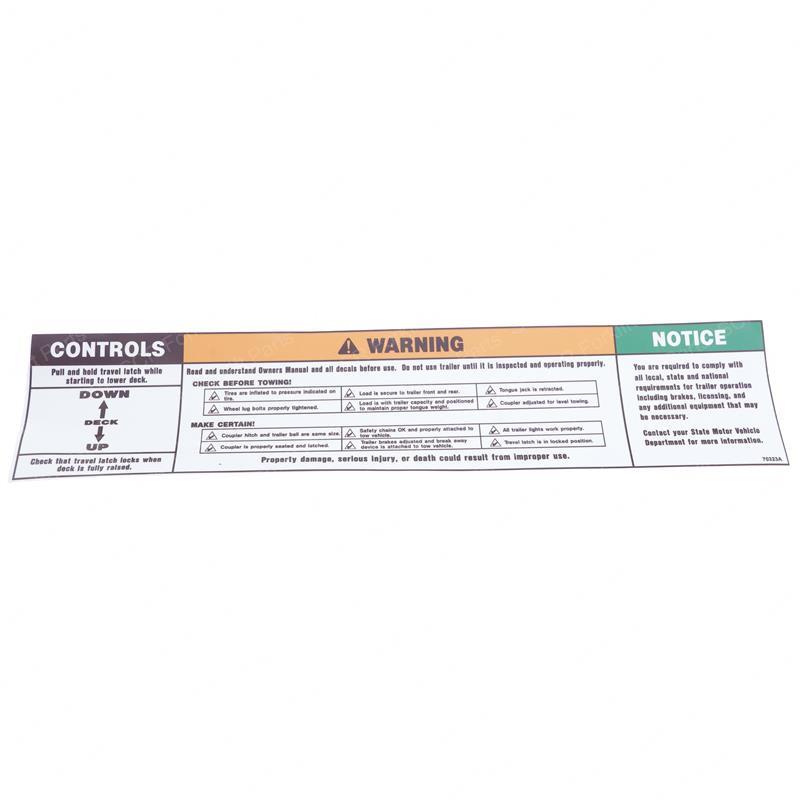 DECAL-COMBINATION JL70323 jl70323 product image