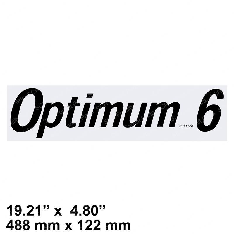 DECAL - OPTIMUM 6 CR3078146720 cr3078146720 product image