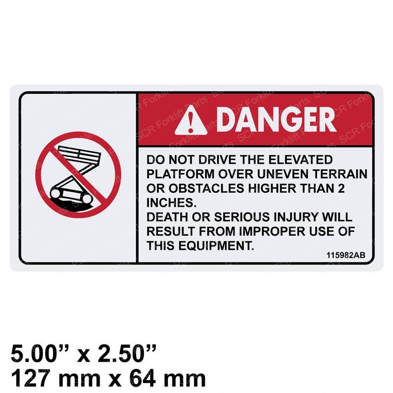 DECAL - UNEVEN TERRAIN JL115982 jl115982 product image