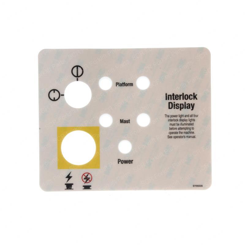 DECAL - INTERLOCK DISPLAY GN33598GT gn33598gt product image