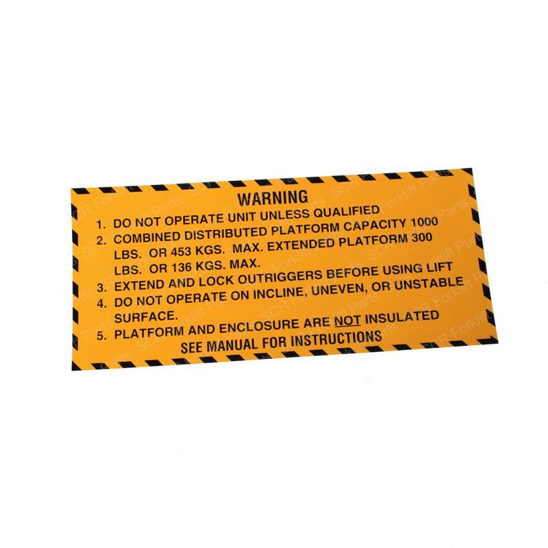DECAL - 140EP INSTR EXT PLTF SY28-117042 sy28-117042 product image