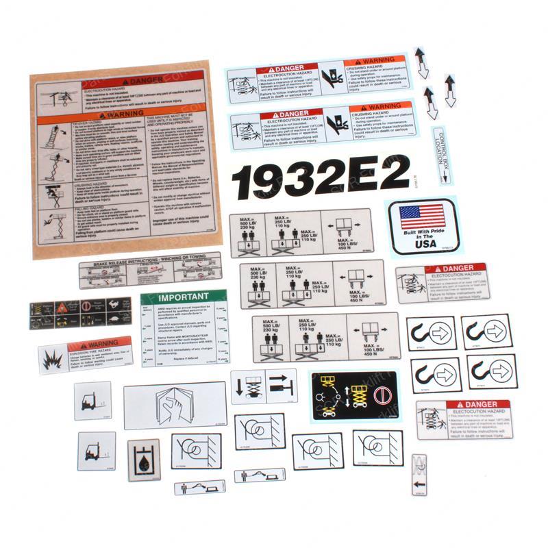 DECAL KIT - (DOM/CSA) JL258743 jl258743 product image