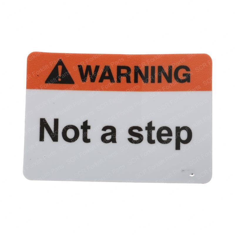 WARNING NOT A STEP CR69611 cr69611 product image