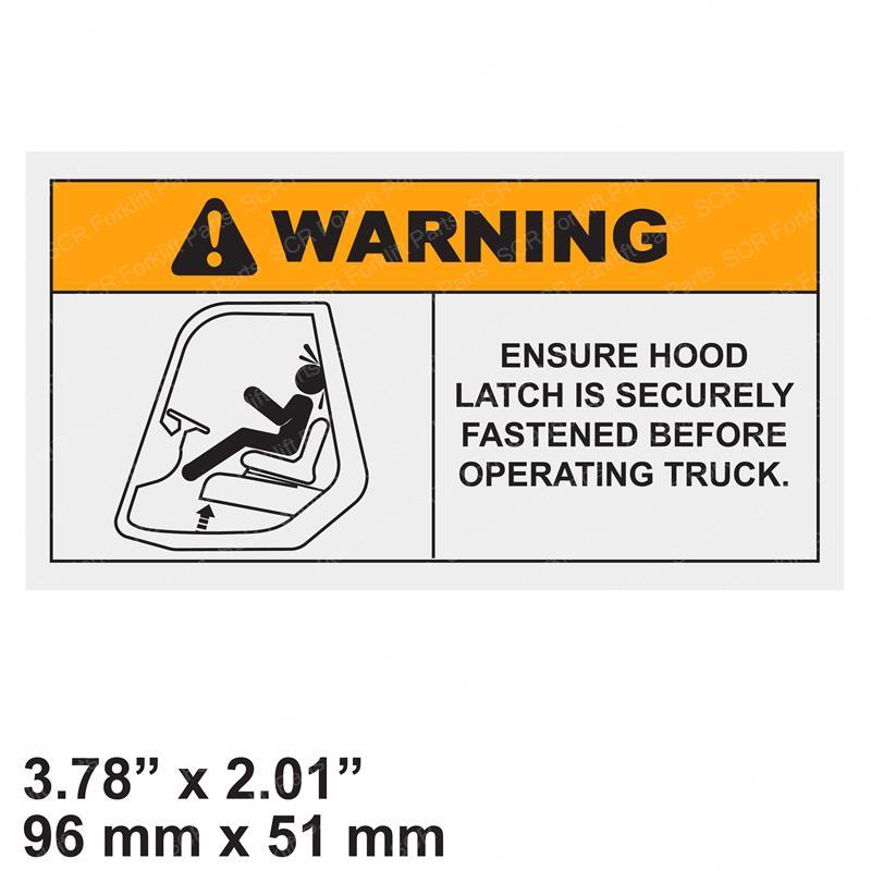 DECAL - HOOD LATCH LI0009385609 li0009385609 product image
