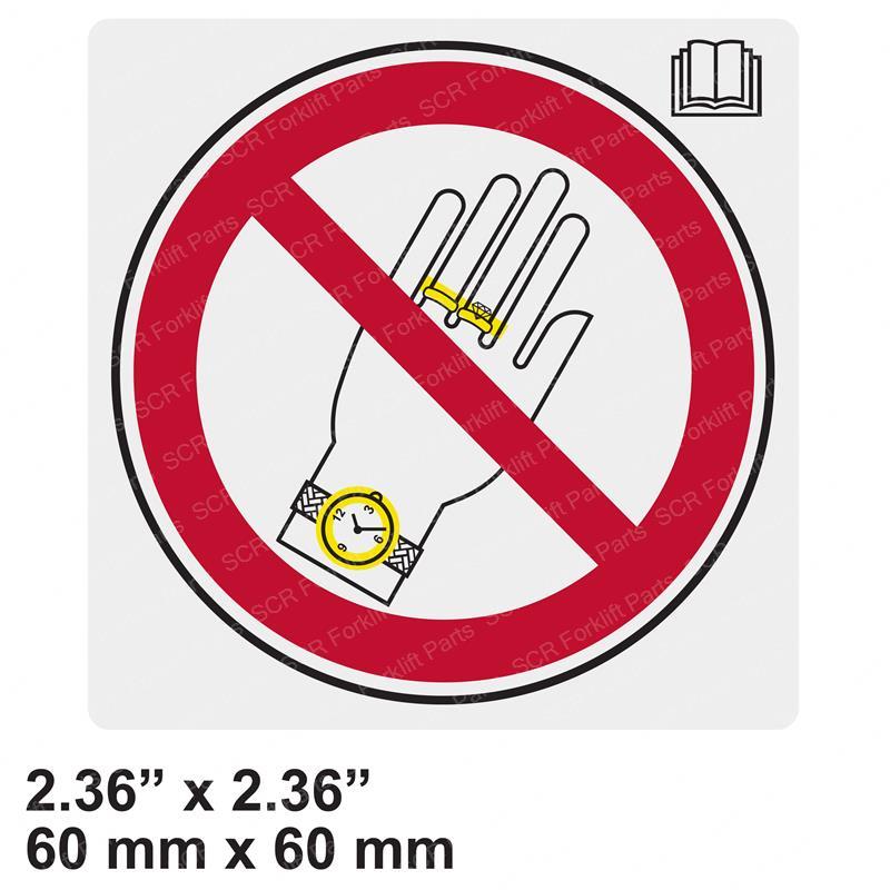 DECAL - WARNING DO NOT WEAR J GNSJ124362ACGT gnsj124362acgt product image