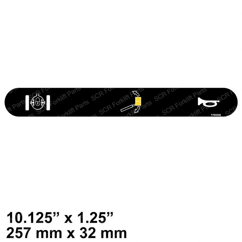 DECAL - HORN AND POSITRACK JL1704240 jl1704240 product image