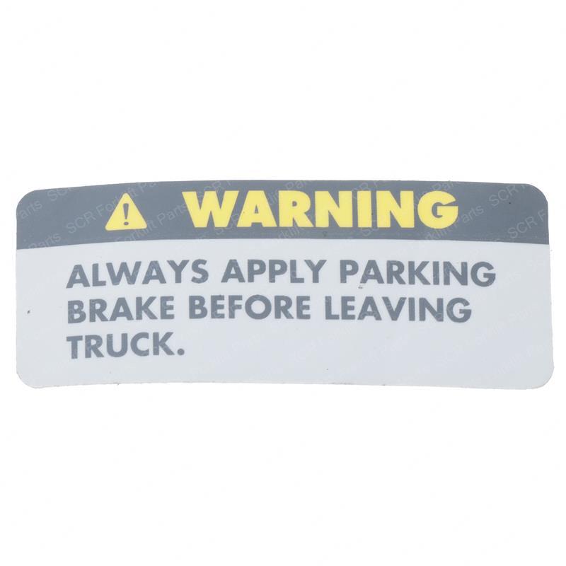 DECAL-BRAKE TY005904611071 ty005904611071 product image