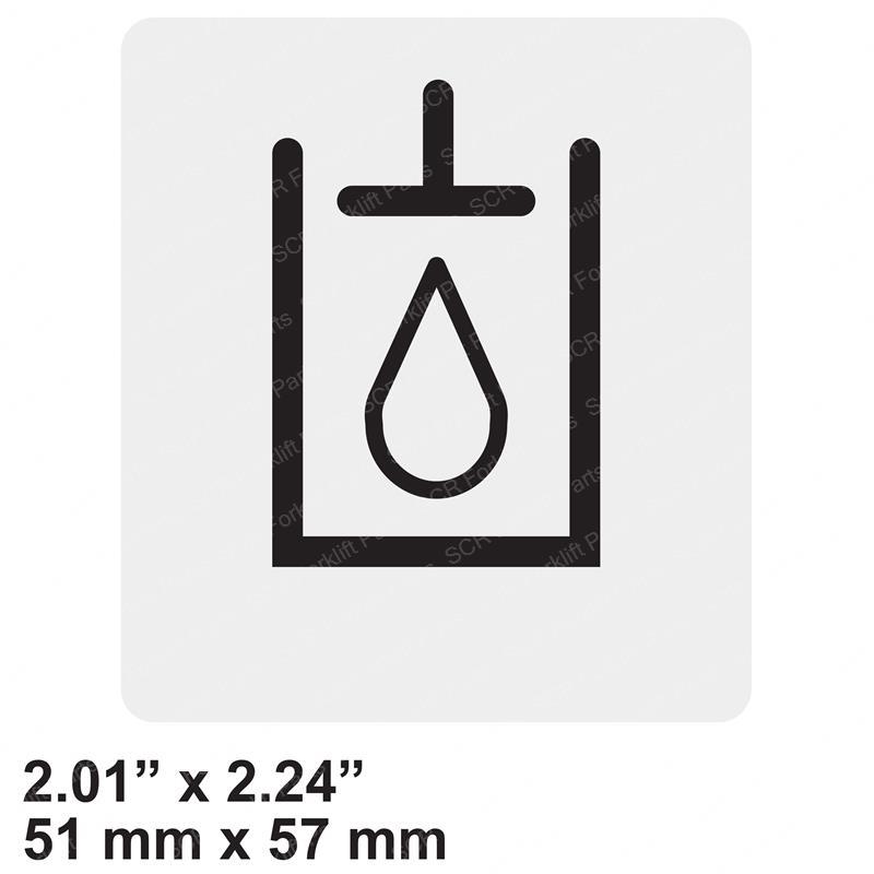 DECAL - HYDRAULIC FLUID JL91513209 jl91513209 product image
