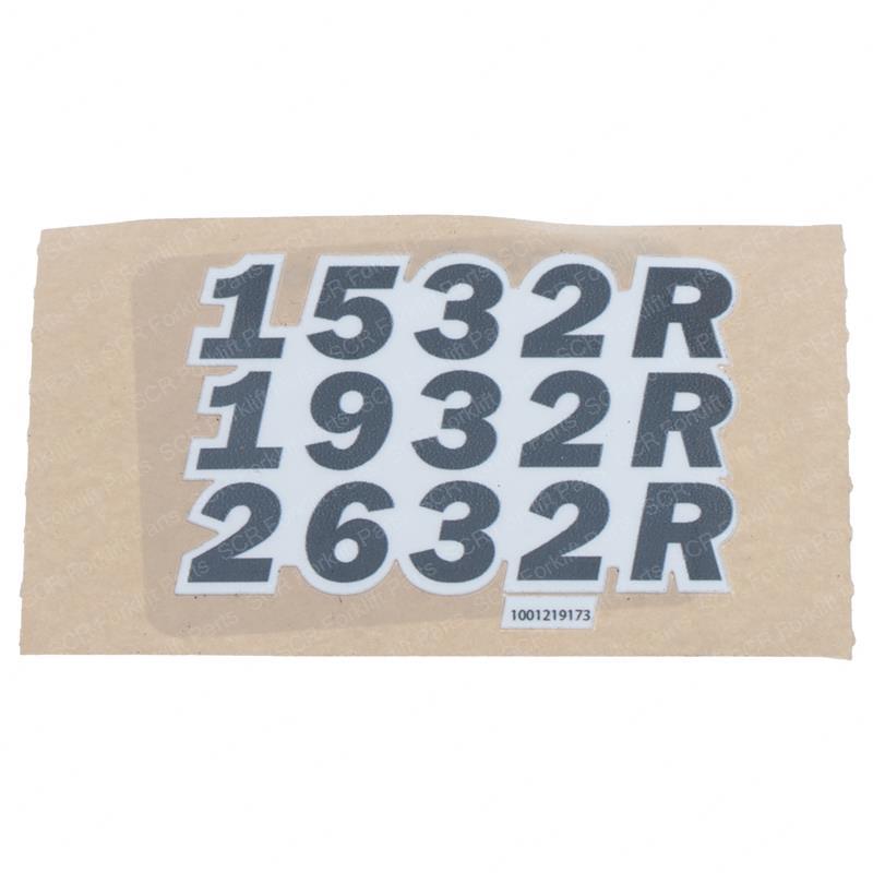 DECAL,MODEL NUMBER JL1001219173 jl1001219173 product image