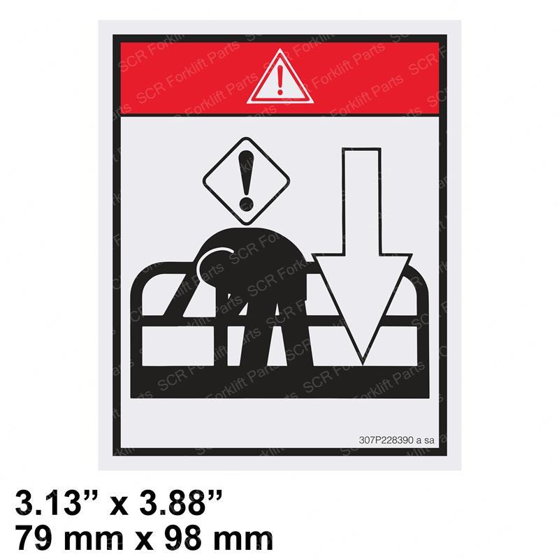 DECAL - HIJACKER CR307P228390 cr307p228390 product image