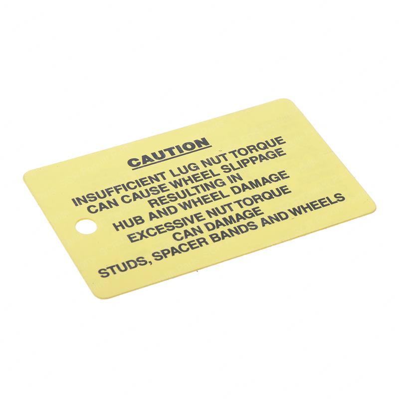 CAUTION TAG HY0322668 hy0322668 product image