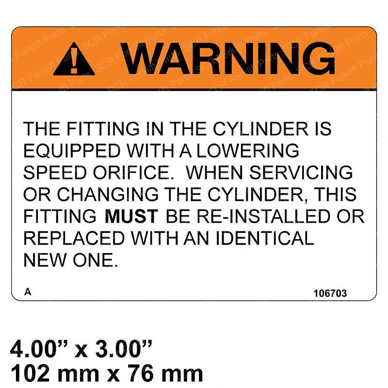 DECAL - ORIFICE JL106703 jl106703 product image