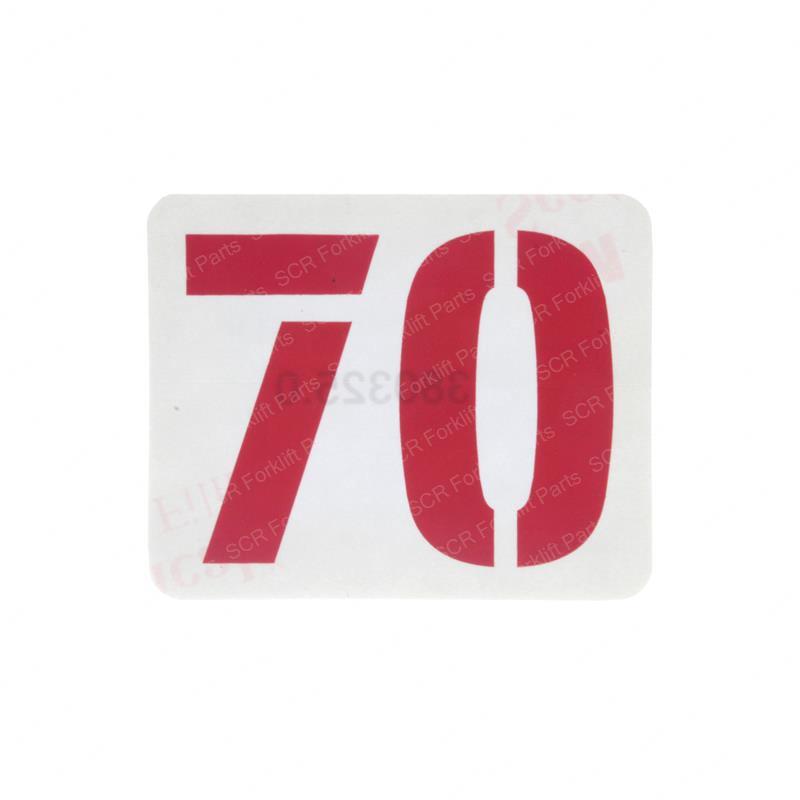 DECAL-MODEL 70 HY0380325 hy0380325 product image