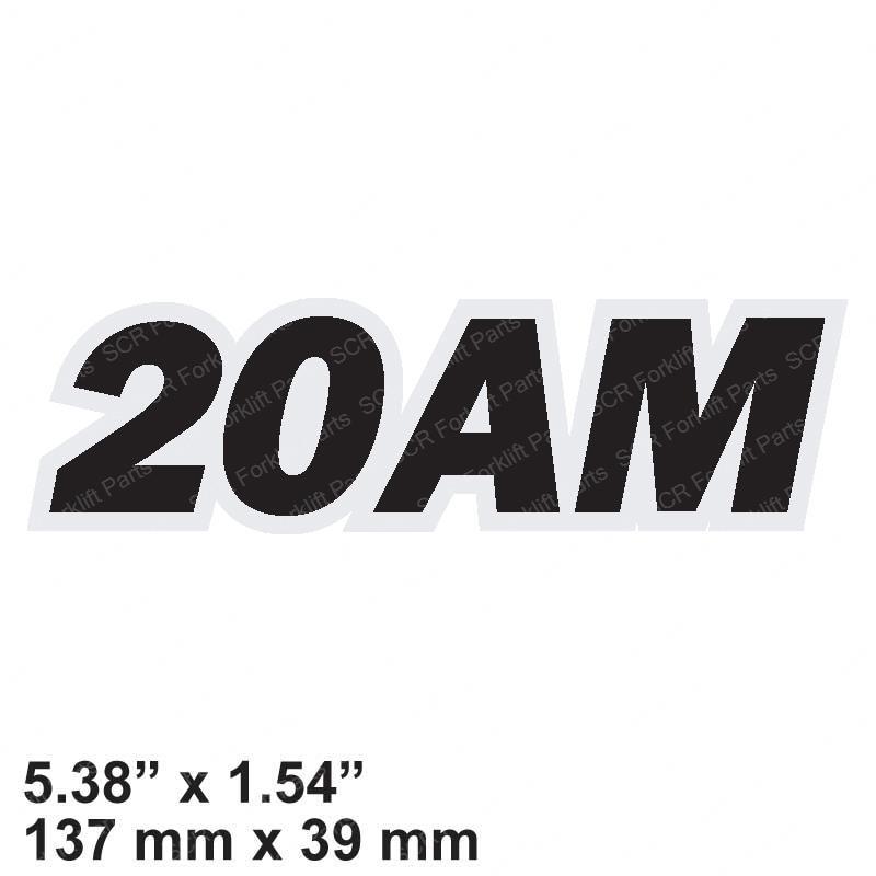 DECAL-MODEL DESIG. 20AM JL1703902 jl1703902 product image