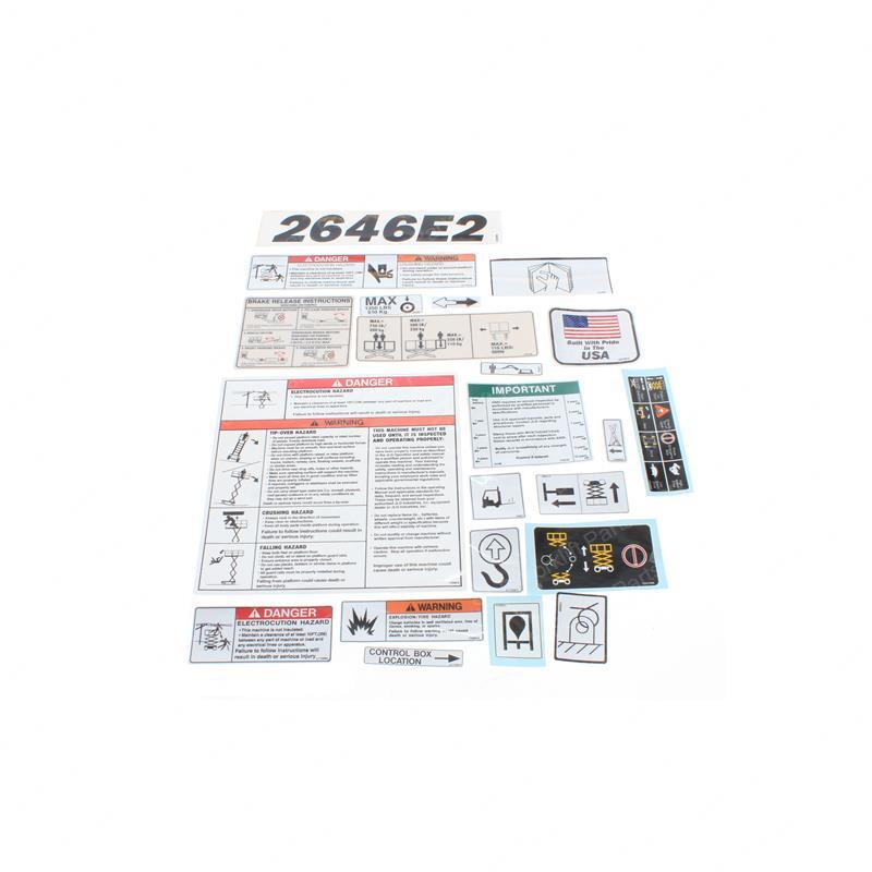 DECAL KIT - SAFETY JL0257784 jl0257784 product image