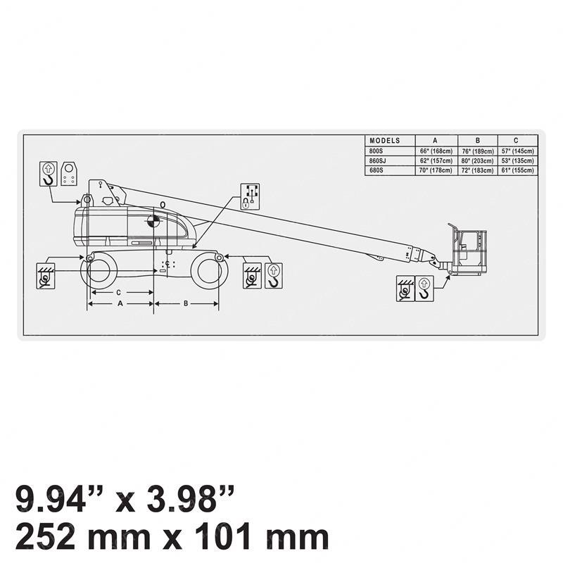 DECAL - LIFT DIAGRAM JL1001284687 jl1001284687 product image