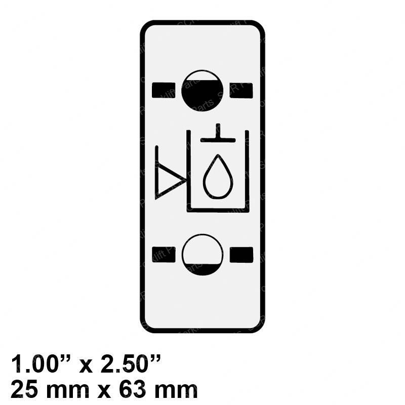 DECAL OIL LEVEL SY1230867 sy1230867 product image