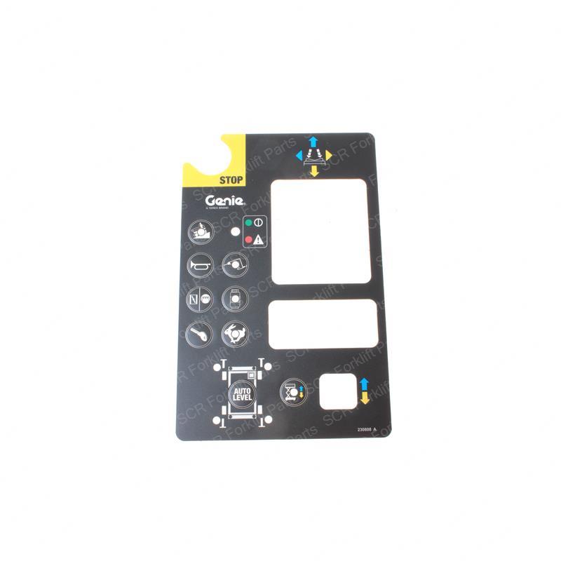 DECAL-PLAT CONTROL PANEL GS69 SY1243354 sy1243354 product image