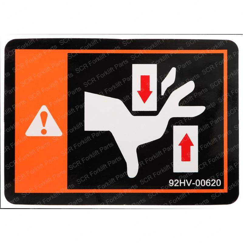 DECAL-HAND CAUTION HN92AM-00620 hn92am-00620 product image
