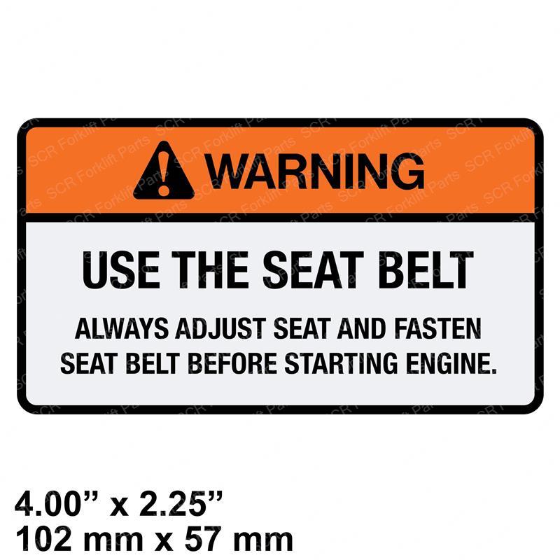 DECAL SEAT BELT GN4157911 gn4157911 product image