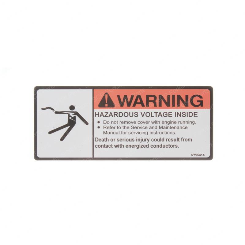 DECAL - DANGER HIGH VOLTAGE JL1705387 jl1705387 product image