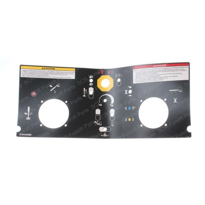DECAL - UPPER CONTROL BOX SY1230623 sy1230623 product image