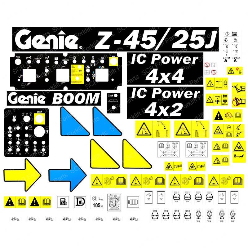 DECAL KIT-Z45JIC COMP-SYM-CE GN162321GT gn162321gt product image