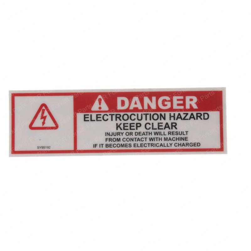 DECAL - (ELEC HAZARD) JL1702250 jl1702250 product image
