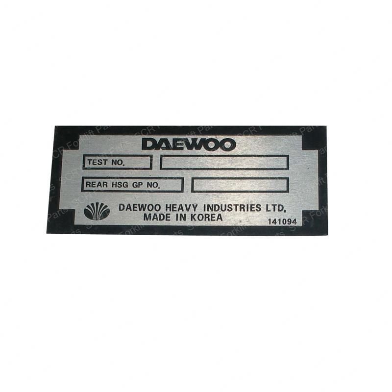 REAR MTG ID PLATE CT0909564 ct0909564 product image