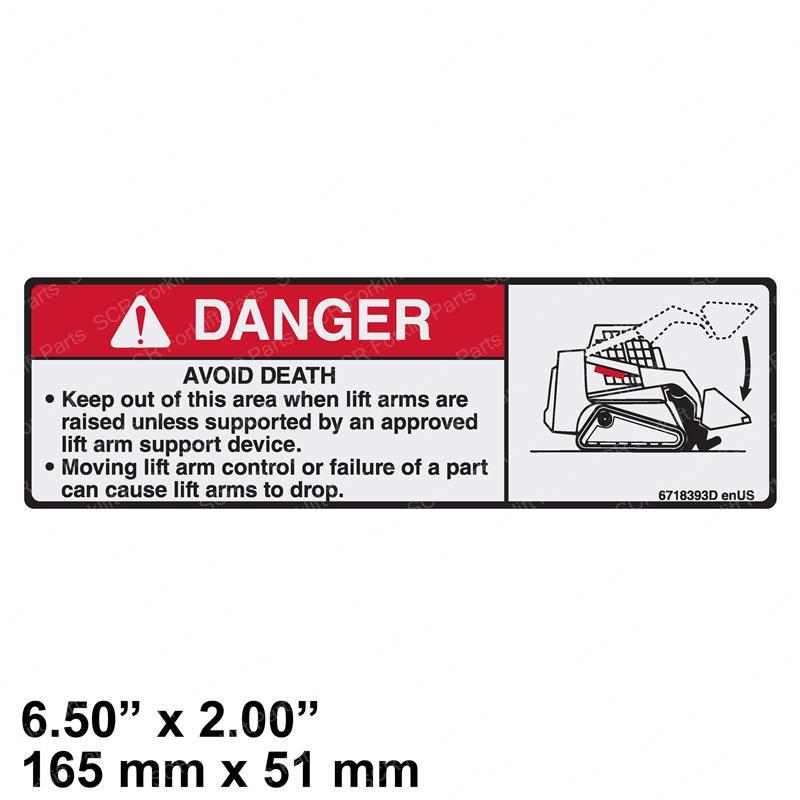 DECAL - DANGER BC6718393 bc6718393 product image